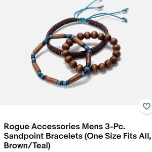 🏀NWT SET OF THREE BRACELETS